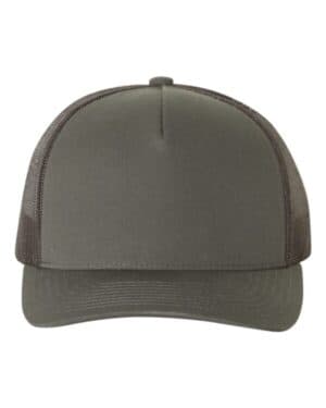 CHARCOAL Yp classics 6506 five-panel retro trucker cap