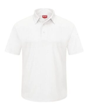 WHITE Red kap SK90 performance knit flex series pro polo