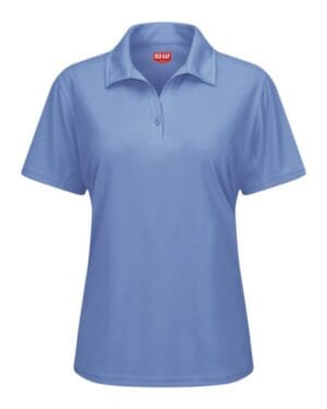 MEDIUM BLUE SK91 women's performance knit flex series pro polo