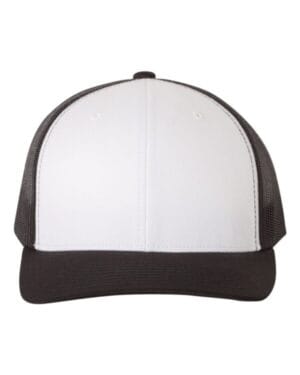 BLACK/ WHITE/ BLACK Yp classics 6606 retro trucker cap