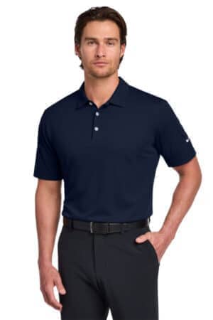 MARINE MARINE 637167 nike dri-fit vertical mesh polo
