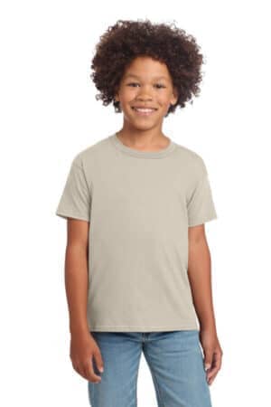 SAND 64000B gildan youth softstyle t-shirt