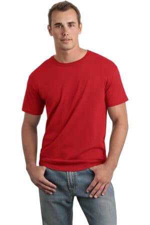 CHERRY RED 64000 gildan softstyle t-shirt