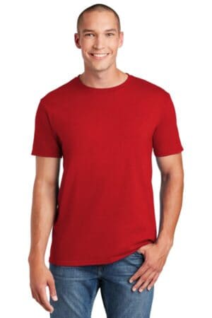 CHERRY RED 64000 gildan softstyle t-shirt