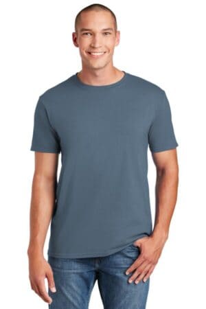 INDIGO BLUE 64000 gildan softstyle t-shirt
