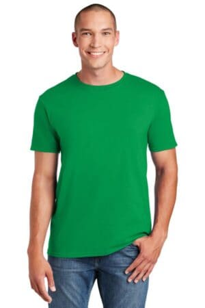 IRISH GREEN 64000 gildan softstyle t-shirt