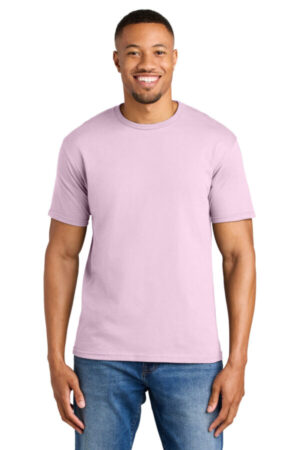 LIGHT PINK 64000 gildan softstyle t-shirt