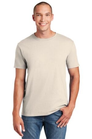 NATURAL 64000 gildan softstyle t-shirt