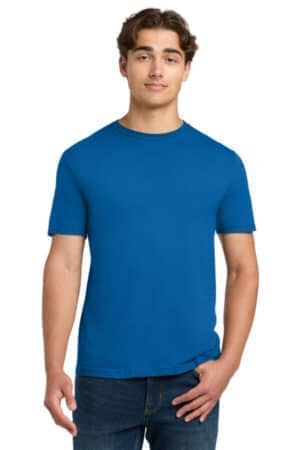 NEON BLUE 64000 gildan softstyle t-shirt