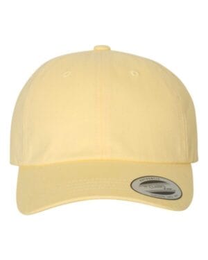 YELLOW Yp classics 6245PT peached cotton twill dad hat