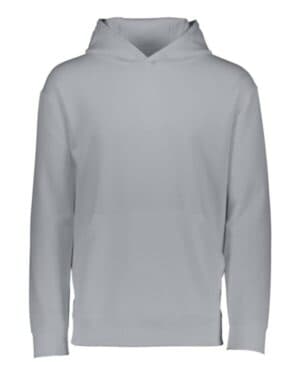 ATHLETIC GREY Augusta sportswear 5506 youth wicking fleece hooded sweatshirt