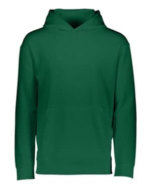 DARK GREEN Augusta sportswear 5506 youth wicking fleece hooded sweatshirt