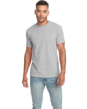 Next level apparel 6407 unisex sueded snow crewneck t-shirt