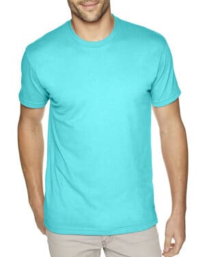 TAHITI BLUE Next level apparel 6410 men's sueded crew