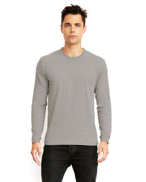 Next level apparel 6411 unisex sueded long-sleeve crew