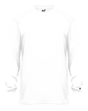 WHITE Badger 2004 ultimate softlock youth long sleeve t-shirt