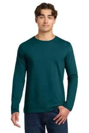 FAN MARINE GREEN 64400 gildan softstyle long sleeve t-shirt