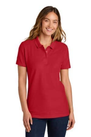 64800L gildan softstyle women's pique polo