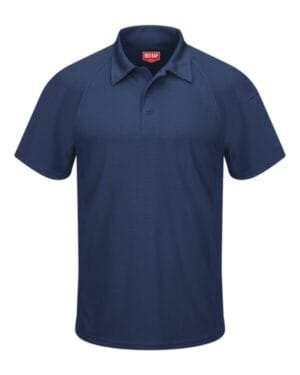 NAVY Red kap SK92 performance knit flex series active polo