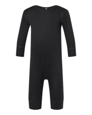 Rabbit skins 4412 infant long legged baby rib bodysuit