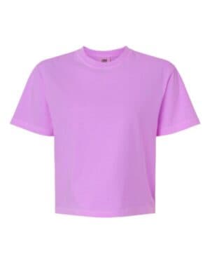 NEON VIOLET Comfort colors 3023CL women's heavyweight boxy t-shirt