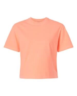 NEON CANTALOUPE Comfort colors 3023CL women's heavyweight boxy t-shirt
