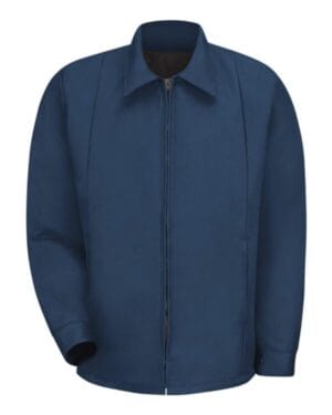 NAVY Red kap JT50T perma-lined panel jacket-tall sizes