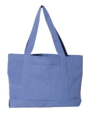 PERIWINKLE BLUE Liberty bags 8870 pigment-dyed premium canvas tote