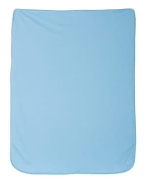 LIGHT BLUE Rabbit skins 1110 premium jersey infant blanket