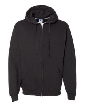 BLACK Russell athletic 697HBM dri power hooded full-zip sweatshirt