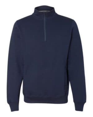 NAVY 1Z4HBM dri power quarter-zip cadet collar sweatshirt