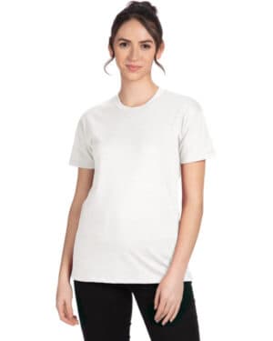 WHITE Next level apparel 6600 ladies' relaxed cvc t-shirt