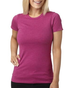 RASPBERRY Next level apparel 6610 ladies' cvc t-shirt