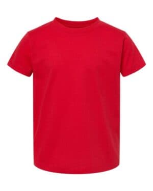 RED Bella canvas 3001T toddler jersey tee
