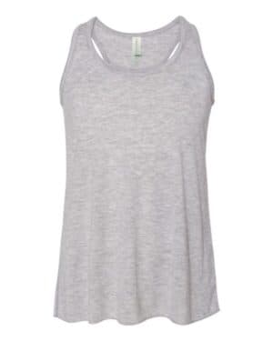 ATHLETIC HEATHER Bella canvas 8800Y youth flowy racerback tank