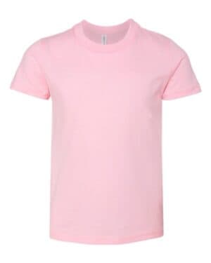 PINK Bella canvas 3001Y youth jersey tee