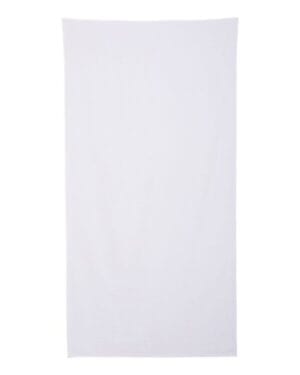 WHITE OAD3060 value beach towel