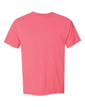 CORAL CRAZE Comfortwash by hanes GDH100 garment-dyed t-shirt
