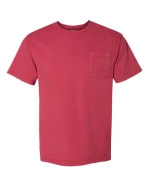 CRIMSON FALL Comfortwash by hanes GDH150 garment-dyed pocket t-shirt