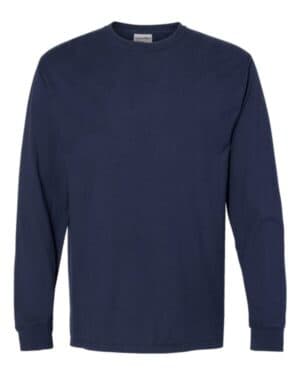 NAVY Comfortwash by hanes GDH200 garment-dyed long sleeve t-shirt