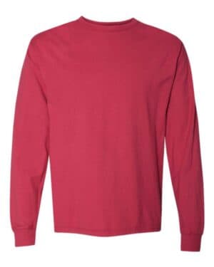 CRIMSON FALL Comfortwash by hanes GDH200 garment-dyed long sleeve t-shirt