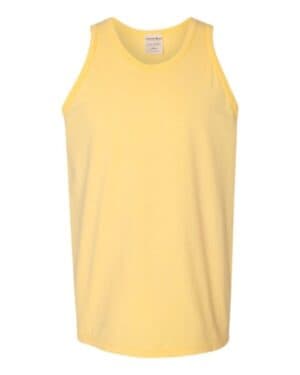 SUMMER SQUASH YELLOW Comfortwash by hanes GDH300 garment-dyed unisex tank top