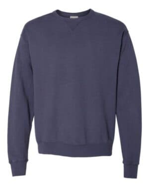 ANCHOR SLATE Comfortwash by hanes GDH400 garment-dyed crewneck sweatshirt