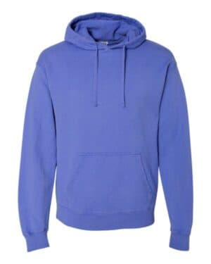 DEEP FORTE BLUE Comfortwash by hanes GDH450 garment-dyed hooded sweatshirt
