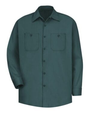 SPRUCE GREEN Red kap SC30L long sleeve uniform shirt long size