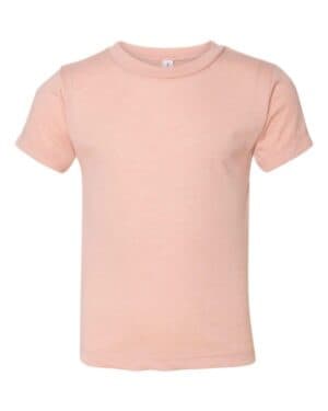PEACH TRIBLEND Bella canvas 3413T toddler triblend tee