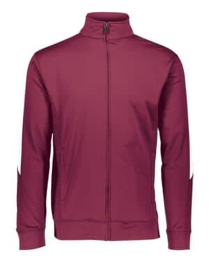 MAROON/ WHITE Augusta sportswear 4395 medalist jacket 20