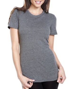 PREMIUM HEATHER Next level apparel 6710 ladies' triblend crew