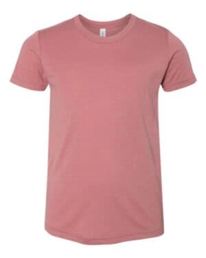 MAUVE TRIBLEND Bella canvas 3413Y youth triblend tee