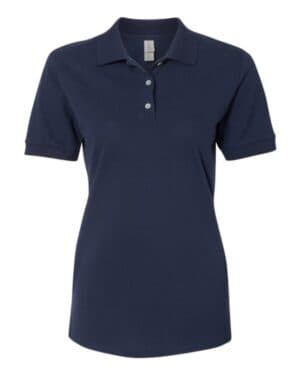 J. NAVY Jerzees 443W women's 100% ring-spun cotton piqu polo